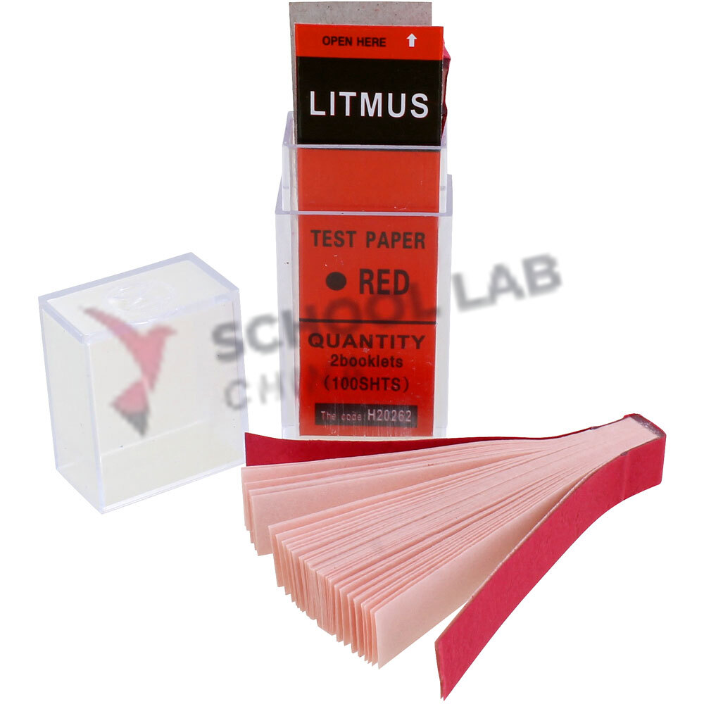 Red Litmus Test Papers - Pack of 10